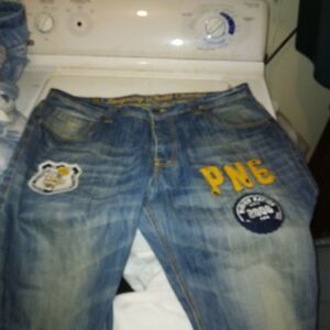 Parish nation size 40 blue jeans
